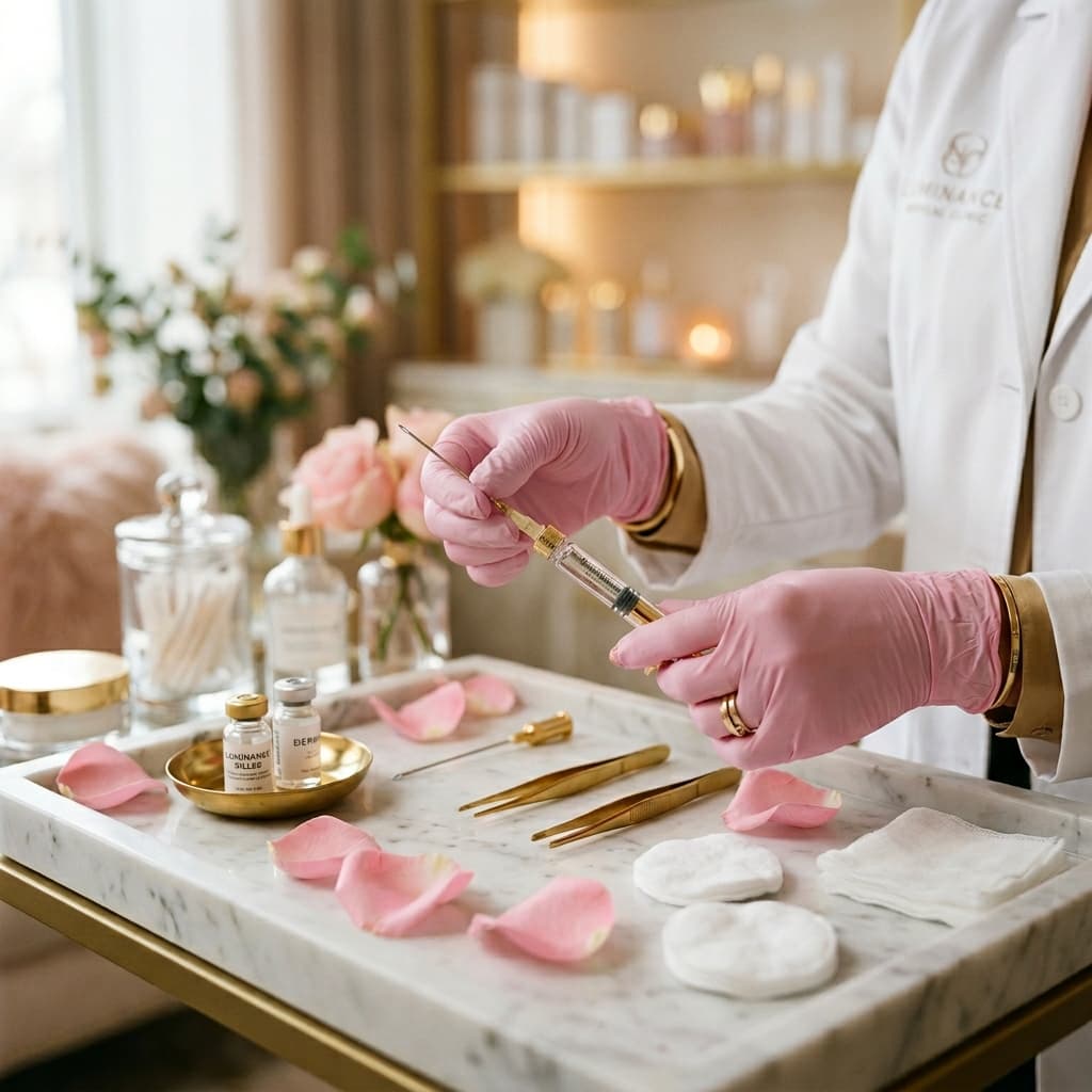 Echipa Beauty Clinique în cabinet